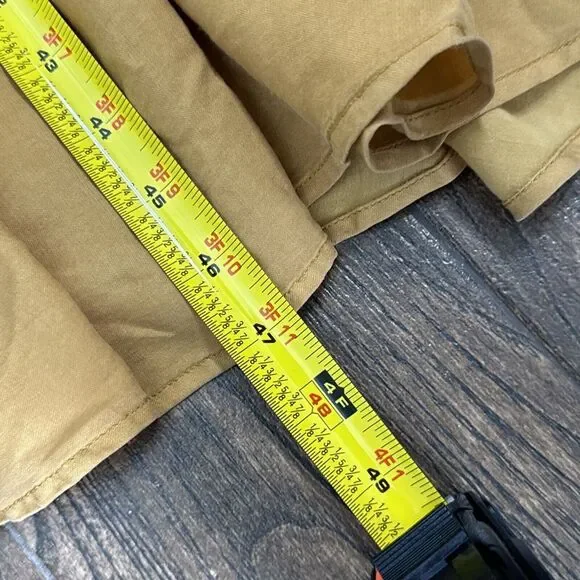 NWT Outerknown La Luna Golden Yellow Cami Silk Blend Strappy Back‎ Midi Dress S